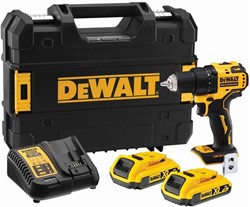 DeWalt DCD708D2T Шуруповерт аккум. в чем. (18V, 2*2.0Ah, 65Нм, 1.5-13 мм, 2 скор, BL-motor)