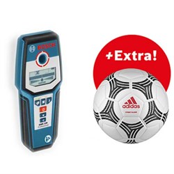 Bosch GMS 120 + футбольный мяч ADIDAS Детектор металла, проводки. [06159940LP]