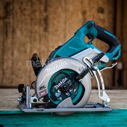 MAKITA RS001GZ Пила дисковая аккумуляторная (XGT BL 40В, 185 мм, 0-53 гр., 30мм, макс рез 65мм, эл. тормоз, плавный пуск, XPT, ADT, задн. распол. Ручки, без аккумуляторов и зарядного) НОВИНКА - фото 206351