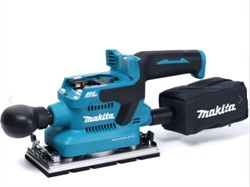 MAKITA DBO380Z SOLO Виброшлифмашина аккум. в кор.(18.0 В, 93*185мм, 4000-12000кол/мин, амплит 2мм) - фото 217925