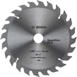 Диск для циркулярных ручных пил Bosch Spedline Eco 160-20(16) 24 [2608641779]