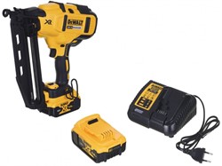 DeWalt DCN660P2 Пистолет гвоздезабивной аккум. в сумке (18V, 2*5.0Ah, гвозди: 32-63мм, d1.6мм) - фото 223948