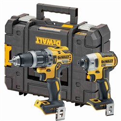 DeWalt DCK266NT SOLO Набор: шуруповёрт уд. DCD796 +гайковёрт DCF887 в ТSTAK II (18V, 70/205 Нм) - фото 224115