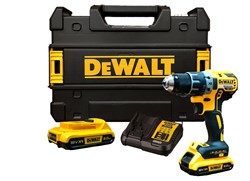 DeWalt DCD791D2 Шуруповёрт аккум. в чем. (18V, 2*2.0Ah, 70 Нм, 2 скор, BL-motor) - фото 224555