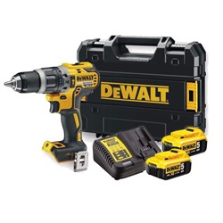 DeWalt DCD796P2 Шуруповёрт ударный аккум.в чем. (18V, 2*5.0Ah, 70 Нм, Bl-motor, 2 скор.) - фото 224561