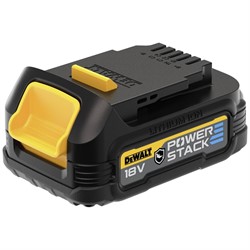 DeWalt DCBP034G Аккумулятор PowerStack 18V (1.7Ah, Li-On, устойчив к воздействию химических веществ) - фото 224590