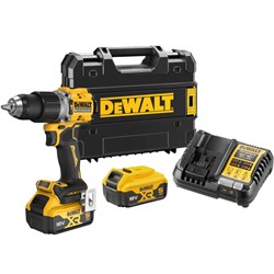 DeWalt DCD805P2T Шуруповёрт ударный аккум.в чем. (18V, 2*5.0Ah, Bl-motor, 90 Нм) - фото 224605