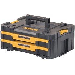 DeWalt DWST17804 Органайзер TSTAK с двумя ящиками (17.3x12.3x6.9 см) - фото 224648