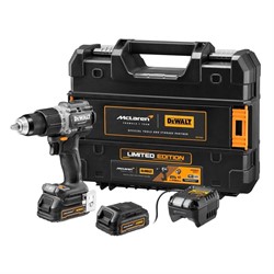 DeWalt DCD85ME2GT Шуруповерт уд. аккум. в чем. (18V, 2*1.7.0Ah, 90 Нм, McLaren Limited Edition) - фото 224991