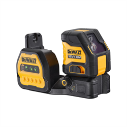 DeWalt DCE088NG18 SOLO Нивелир лазерный в чем. (12/18V, 35м, 2 ЗЕЛ. луча, ± 0.3мм/м) - фото 224999