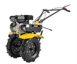 HUTER МК-7500P-10 Мотоблок (7.5л.с, 4-х такт, фрезы 30см, ширина 100см, 2вперед/1назад, колеса 4*10) - фото 225180