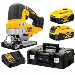 DeWalt DCS334P2 Лобзик аккум.в чем.TSTAK II(18V, 2*5.0Аh, пропил: дерево/металл: 135/10 мм,BL-motor) - фото 225321