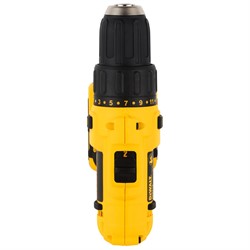 DeWalt DCD716D2 аккумуляторная ударная дрель-шуруповерт, 10.8 В, 1500 об/мин, 22500 уд/мин, с 2 АКБ 2 Ач и ЗУ, в кейсе - фото 225555