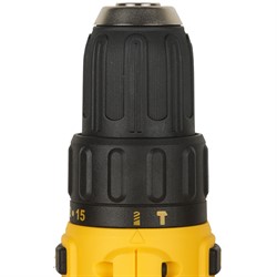 DeWalt DCD716D2 аккумуляторная ударная дрель-шуруповерт, 10.8 В, 1500 об/мин, 22500 уд/мин, с 2 АКБ 2 Ач и ЗУ, в кейсе - фото 225556
