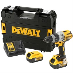 DeWalt DCD996P2 Шуруповерт аккум в чем. TSTAK (18V, 2*5.0Ah, 95 Нм, 3 скор, BL-motor) - фото 225694