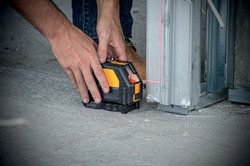 DeWalt DCE088D1R Нивелир лазерный с кр. лучем в чем. TSTAK (12V, 1*2.0Ah, 20 м, 2 луча, ±0,3мм/м) - фото 225743