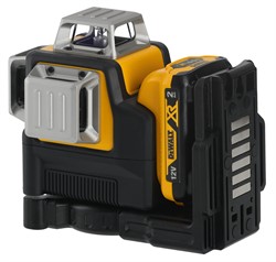 DeWalt DCE089D1G аккумуляторный лазерный нивелир, 12 В, зеленый луч, 35 м, с АКБ 2 Ач и ЗУ, в кейсе TSTAK - фото 225759