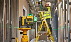 DeWalt DCE089D1G аккумуляторный лазерный нивелир, 12 В, зеленый луч, 35 м, с АКБ 2 Ач и ЗУ, в кейсе TSTAK - фото 225761