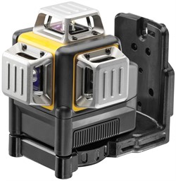 DeWalt DCE089D1R Нивелир лазерный с кр. лучем в чем. TSTAK (12V, 1*2.0Ah, 20 м, 3 луча, ± 0.3 мм/м) - фото 225764