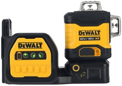 DeWalt DCE089NG18 аккумуляторный лазерный нивелир, 12/18 В, зеленый луч, 35 м, без АКБ и ЗУ, в кейсе TSTAK - фото 225772