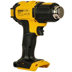 DeWalt DCE530N SOLO Термовоздуходувка аккум. в кор. (18V, 2 скор,  290-530 °С, Bl-motor) - фото 225782