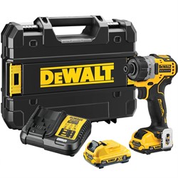 DeWalt DCF601D2 Шуруповерт аккум.в чем. TSTAK (12V, 2*2.0Ah, BL-motor, 8 Нм, патрон 1/4") - фото 225797
