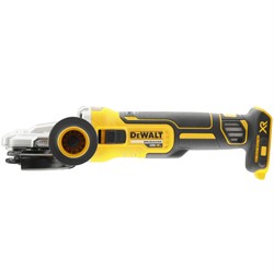 DeWalt DCG405FN SOLO Угловая шлифмашина аккум. в кор. (18V, 125 мм, 9000 об/мин, плоская головка) - фото 225901