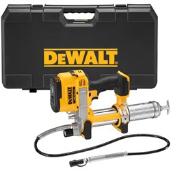 DeWalt DCGG571NK аккумуляторный смазочный пистолет, 18 В, 690 бар, без АКБ и ЗУ, в кейсе - фото 225966