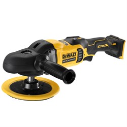 DeWalt DCM849N SOLO Полировальная машина в кор. (18V,180 мм, 800 - 2200 об/мин, BL-motor) - фото 226098