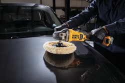 DeWalt DCM849N SOLO Полировальная машина в кор. (18V,180 мм, 800 - 2200 об/мин, BL-motor) - фото 226104