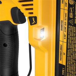 DeWalt DCN890N аккумуляторный гвоздезабивной пистолет, 18 В, без АКБ и ЗУ - фото 226177