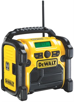 DeWalt DCR020 SOLO Радио аккум. в кор. (12V/18V, AUX / USB, 2.8 кг) - фото 226188