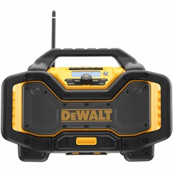 DeWalt DCR027 зарядное устройство, с радиоприемником, 10.8/12/14.4/18 В, 3 A - фото 226195