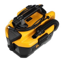 DeWalt DCV584L Пылесос аккум. (18V/300Вт, бак: 7.5л, 954 л/мин, шланг: 2м/d32мм) - фото 226400