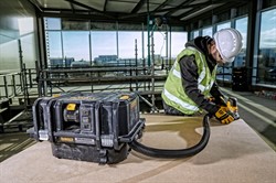 DeWalt DCV586MN SOLO Пылесос аккум. (54V, 15л, 70л/сек, 2 фильтра М-класса, шланг 2.5м, 9.5кг) - фото 226412