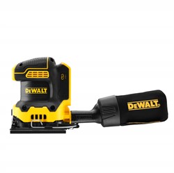 DeWalt DCW200N SOLO Виброшлифмашина аккум. в кор. (18V, 140*115мм, ампл.1.6, 8000 – 13500 кол/мин) - фото 226415