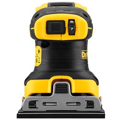 DeWalt DCW200N SOLO Виброшлифмашина аккум. в кор. (18V, 140*115мм, ампл.1.6, 8000 – 13500 кол/мин) - фото 226416