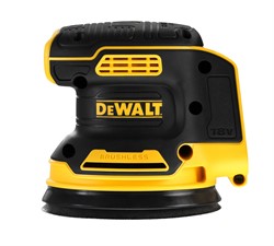 DeWalt DCW210N SOLO Эксцентриковая шлифмашина аккум. в кор. (18V, 125мм, 8000-12000 об/мин) - фото 226423