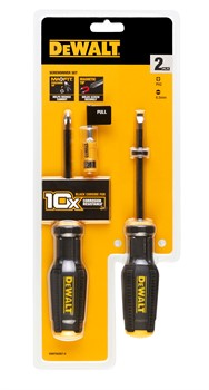 DeWalt DWHT62057-0 Набор отверток магнитных 2 шт (PH2x100, SL6.5x100) - фото 226516