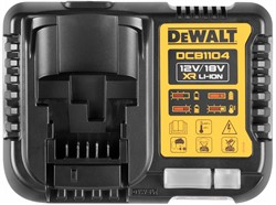 DeWalt DCB1104H2 Набор: зарядное устройство DCB1104 (12V/18V) + аккумуляторы DCBP518 (2*5.0Аh) - фото 226553