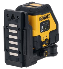 DeWalt DCLE14201RB Нивелир лазерный в сумке (30м, 1 КРАСН. луч, встроен. аккум., ± 0.3мм/м) - фото 226791