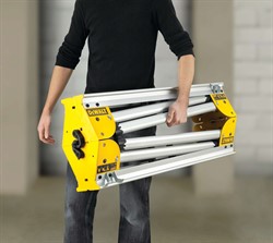 DeWalt DE7035 Верстак складной (900x900 мм, алюминий, нагрузка до 400 кг) - фото 226856