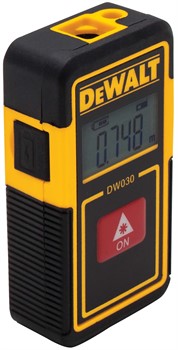 DeWalt DW030PL Дальномер лазерный (9 м, +/- 6 мм на 10 м) - фото 226909
