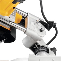 DeWalt DWS774 Пила торцовочная (1400 Вт, 216х30 мм, 4500 об/мин, пропил: глуб. 70 мм /шир. 250 мм) - фото 226953