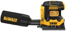 DeWalt DCW200B SOLO Виброшлифмашина аккум. в кор. (20V, 140*115 мм, ампл.1.6, 8000 – 14000 кол/мин) - фото 227105