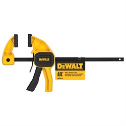 DeWalt DWHT83191 Струбцина пистолетная (усилие зажима 16 кг, ширина зажима: 100 мм) - фото 227163