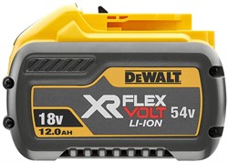 DeWalt DCB548Y2 Набор: 2 аккумулятора FlexVolt 18V/54V (12.0Ah, Li-On) - фото 227178