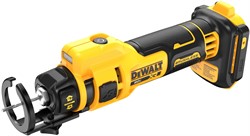 DeWalt DCE555B SOLO Фрезер по гипсокартону аккум. в кор. (20V, 26000 об/мин, BL-motor) - фото 227200