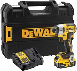 DeWalt DCF887M1 Гайковерт аккум. в чем. TSTAK (18V, 1*4.0Ah, 205 Нм, 1/4", 3 скор) - фото 227219