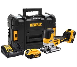 DeWalt DCS335P2 Лобзик аккум. в TSTAK II (18V, 2*5.0Ah, дерево 135 мм/металл 10 мм, Bl-motor, гриб.) - фото 227365